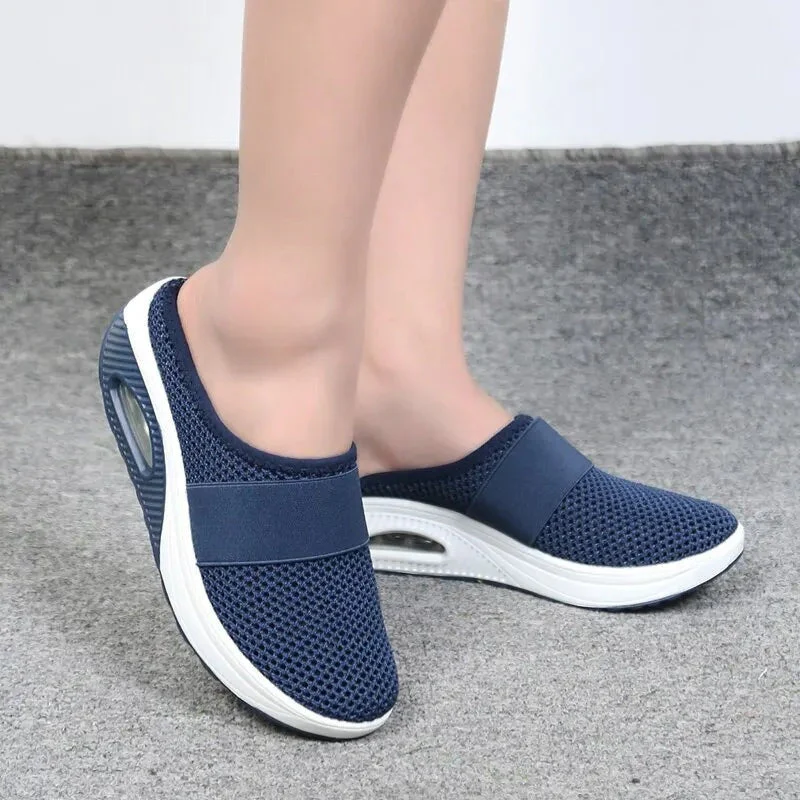 Abigail – Wedges Shoes with Breathable Upper & Closed Round Toe - Image 6