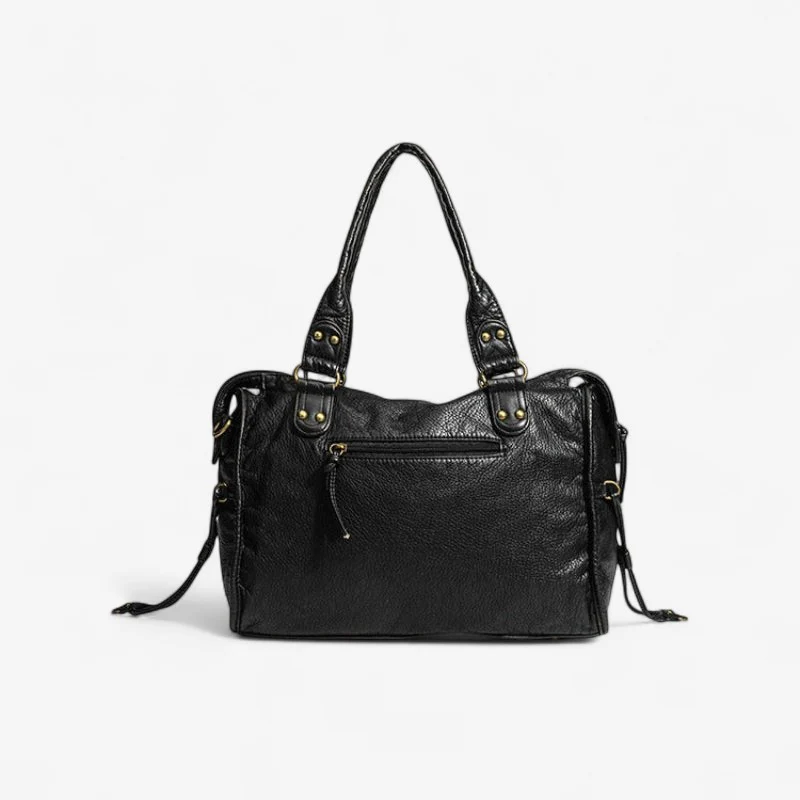 Adeline – Handbag with Zipper Pockets and Adjustable Shoulder Strap - Image 2