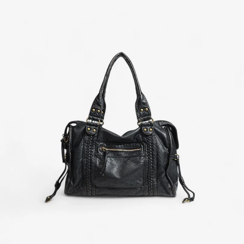 Adeline – Handbag with Zipper Pockets and Adjustable Shoulder Strap - Image 4