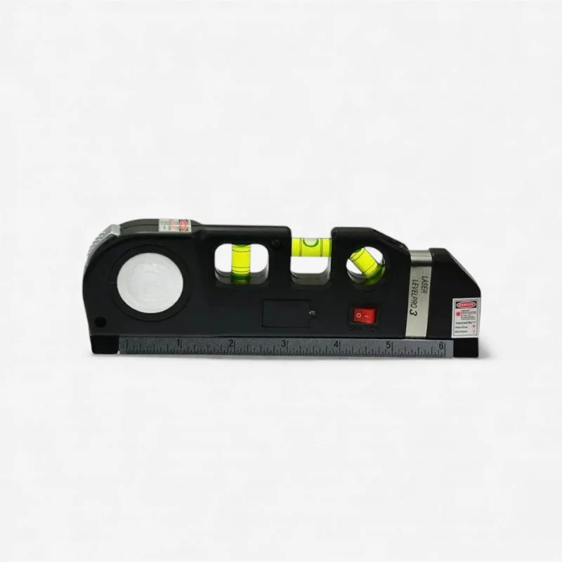AlignPro – Laser Level with Standard and Metric Rulers