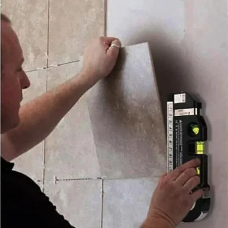 AlignPro – Laser Level with Standard and Metric Rulers - Image 3