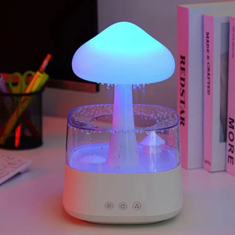 AquaShroom – Mushroom LED Table Lamp Teardrop Shape - Image 5