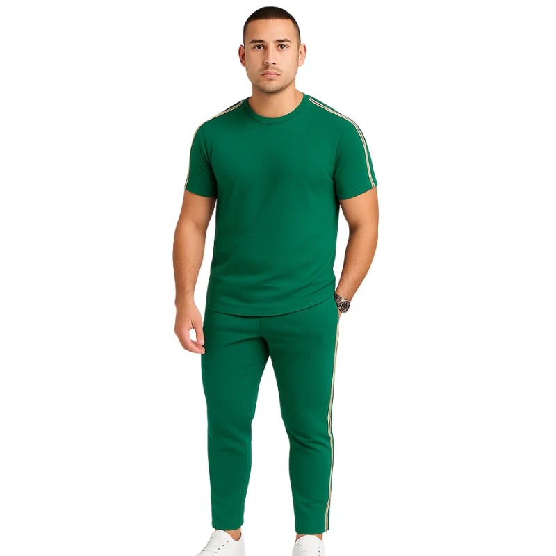 Armin – Men's 2-Piece Set Short-Sleeve Shirt + Pants - Image 6