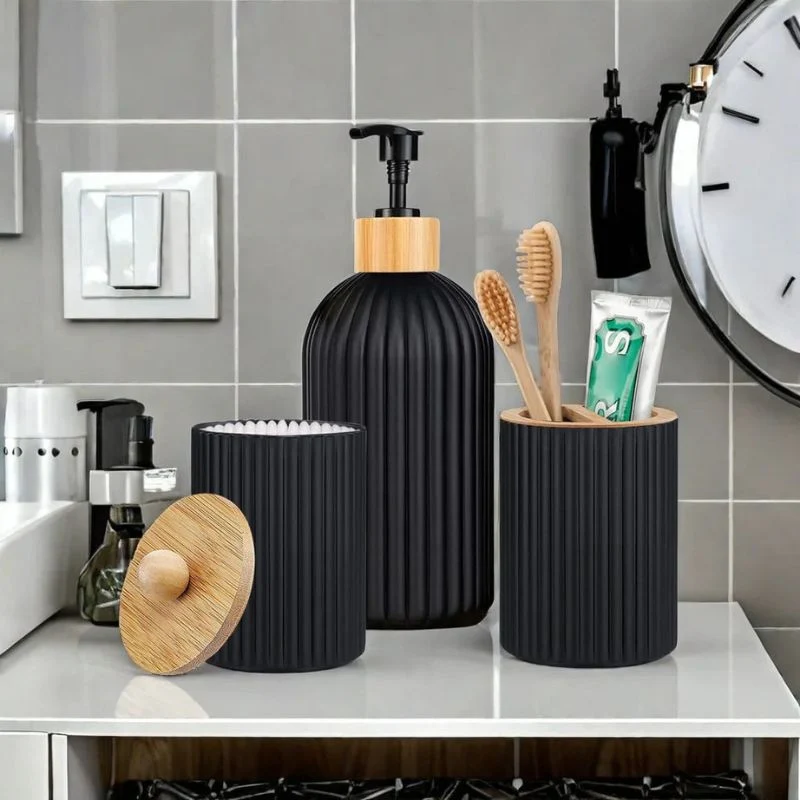 BathNexa – Bathroom Accessory Set with Refillable Soap Dispenser - Image 10