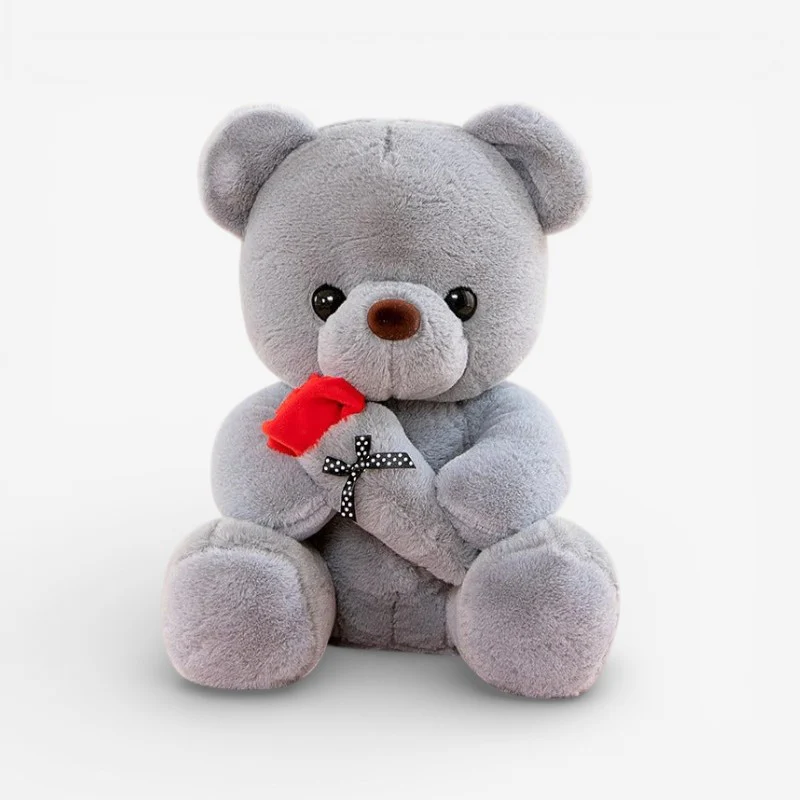 BloomHeart – Rose Teddy Bear Handmade with Roses - Image 3