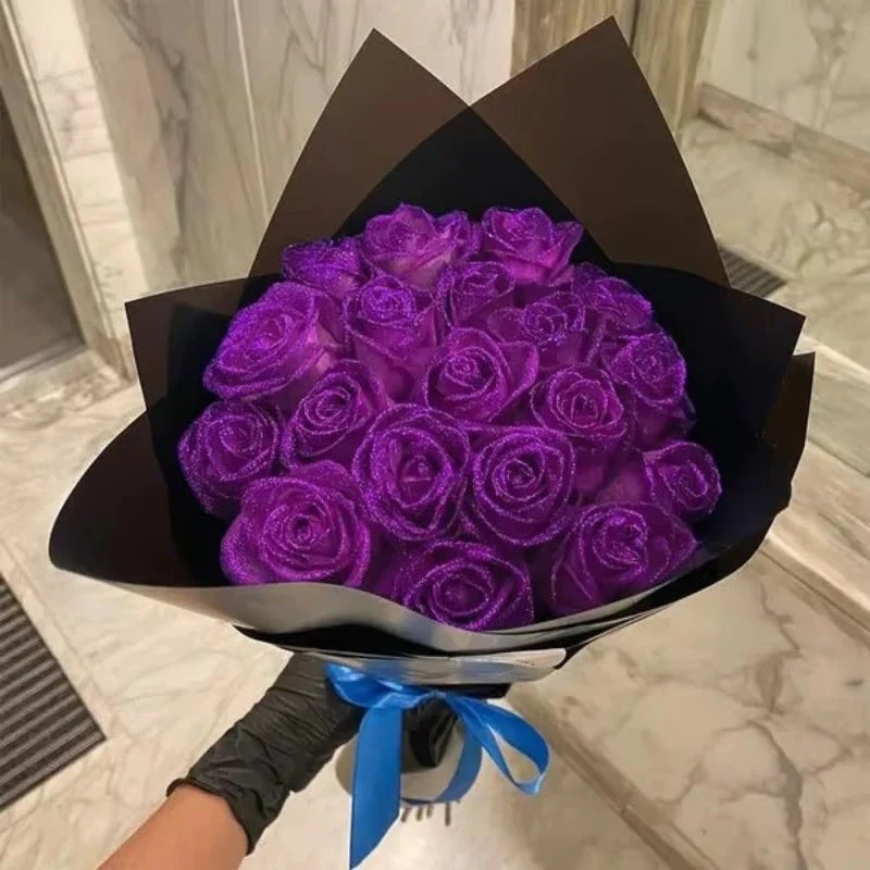BloomLuxe - Shimmering Decorative Roses For Gifts And Displays - Image 8