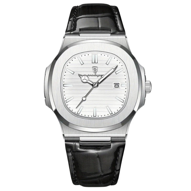 Boaz – Watch with Square Dial + Adjustable Strap - Image 2