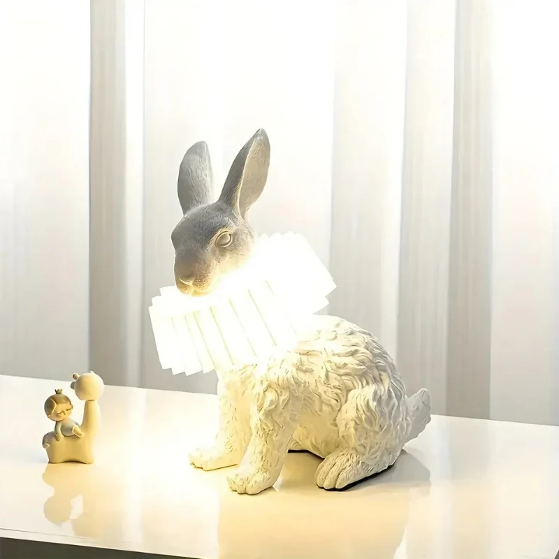 BunnyBeam – LED Table Lamp in Rabbit Shape for Interior Decoration - Image 3
