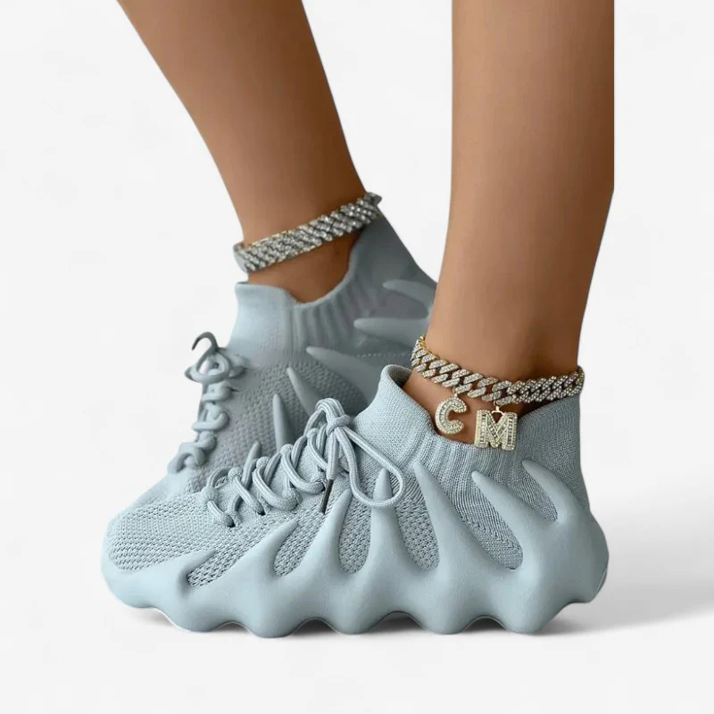 Camille – Non-slip Lace-Up Shoes with Breathable Upper - Image 2