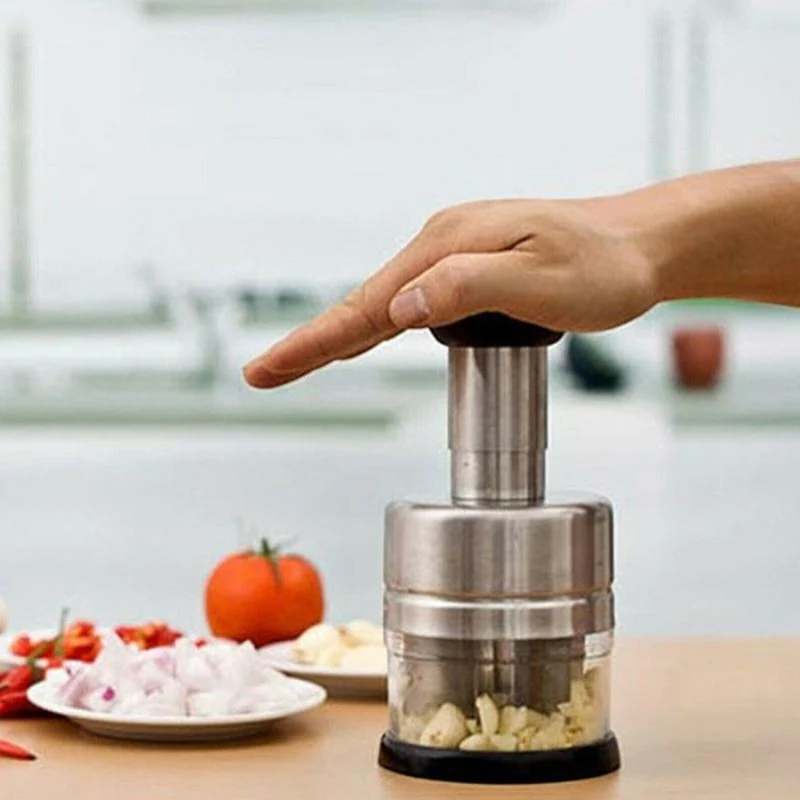 ChopEase – Handheld Vegetable Chopper with Push Mechanism - Image 2