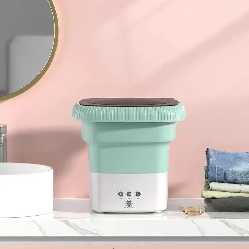 CleanEase – Compact Portable Washing Machine with Button Control - Image 5