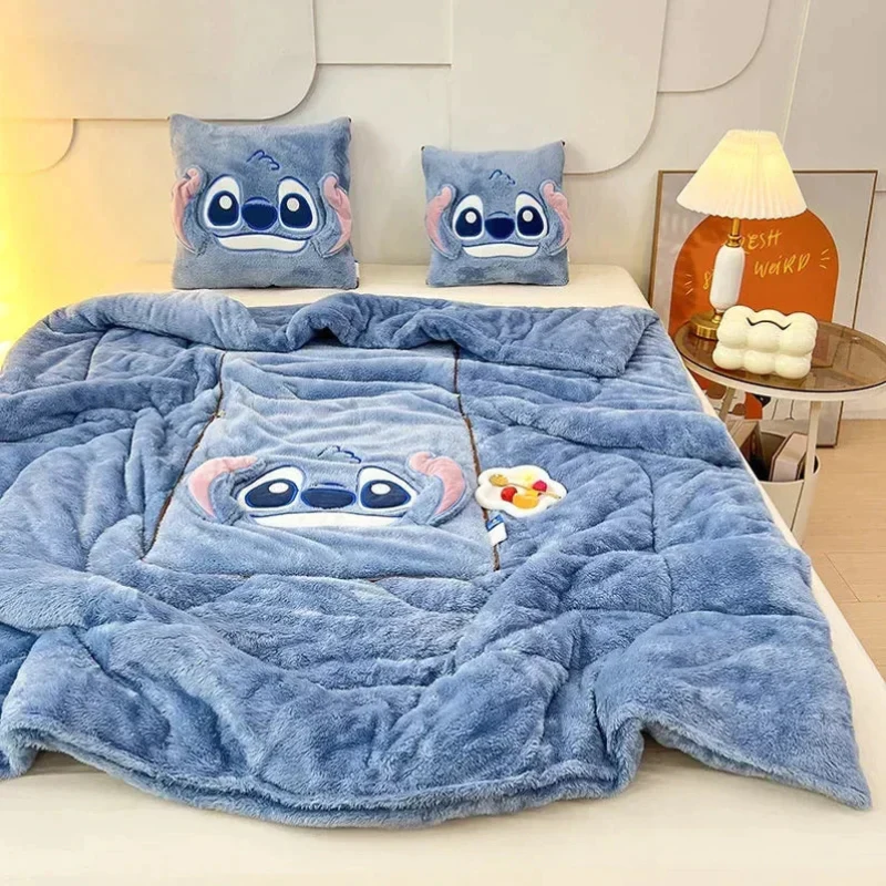 CozyNest – Playful Design Blanket and Pillow Set - Image 10