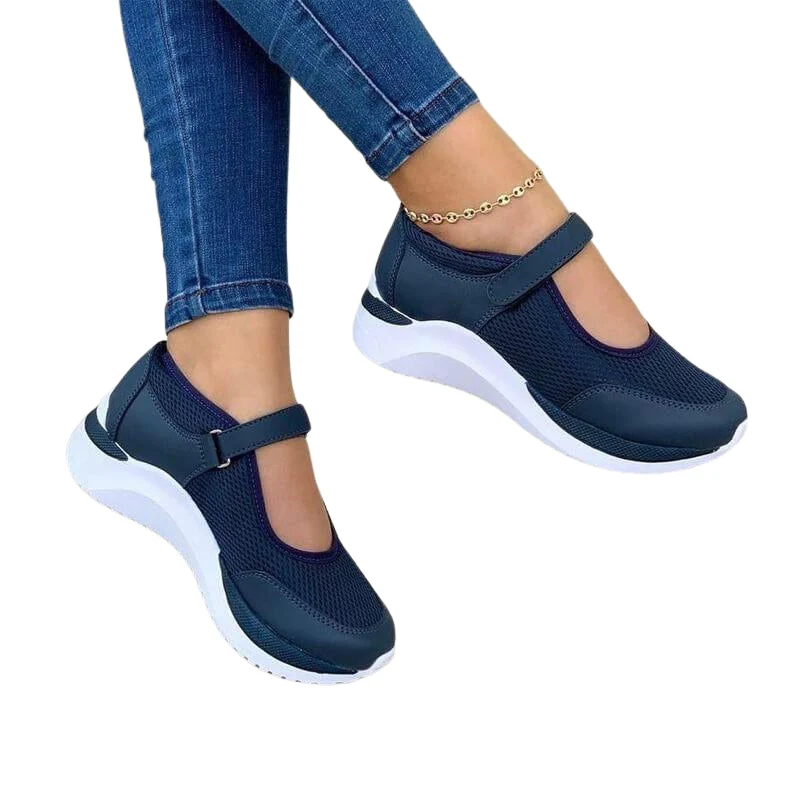 Daisy – Breathable Sneakers with Velcro Fastening & Round Toe - Image 3