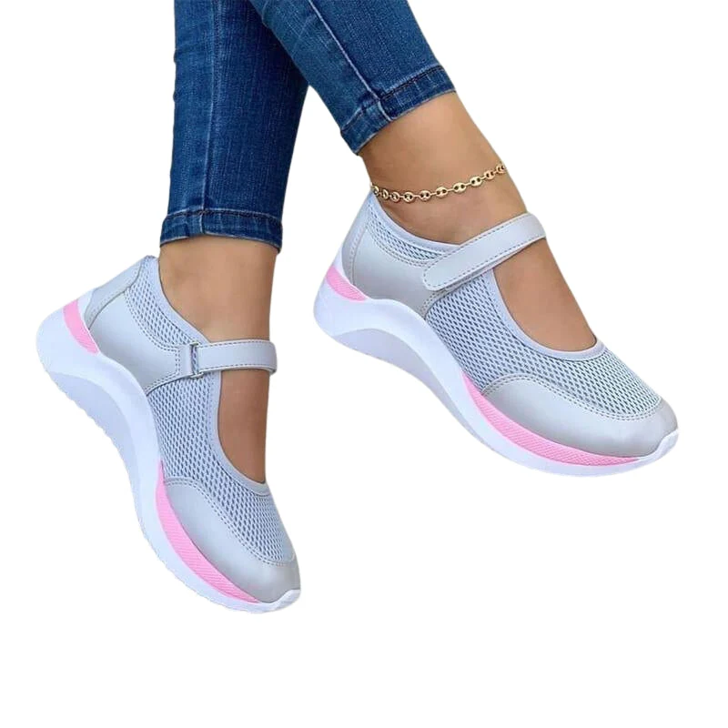 Daisy – Breathable Sneakers with Velcro Fastening & Round Toe - Image 4