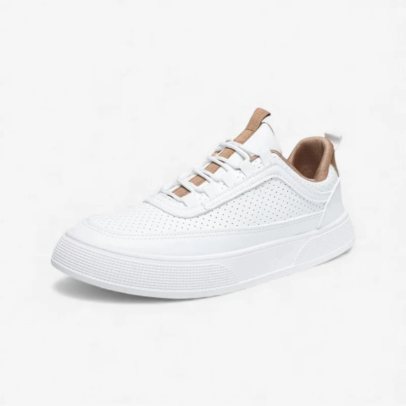 David – Sneakers with Adjustable Laces and Zigzag Pattern - Image 2
