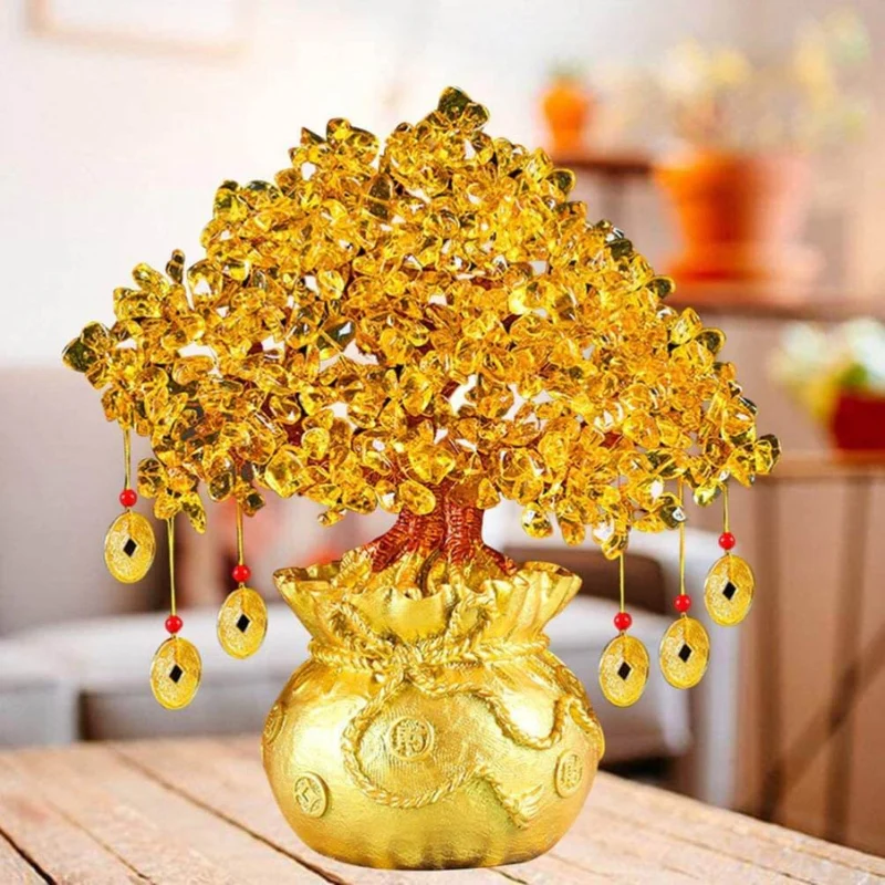 DecoraPetal – Modern Desk Tree Ornaments with Flower Leaf Design - Image 4