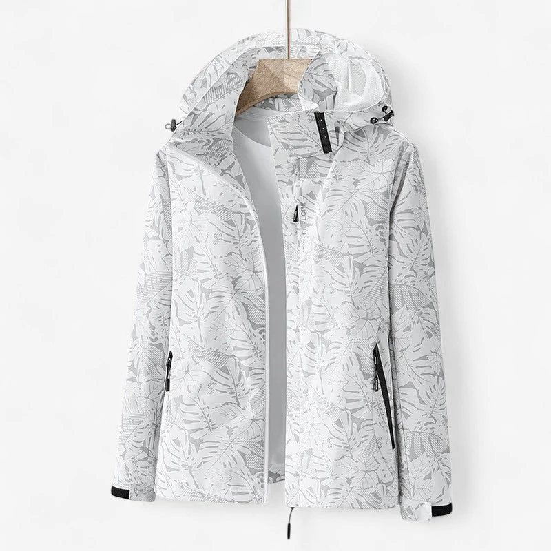 Edward – Women's Long Sleeve Hooded Jacket with Pockets - Image 2