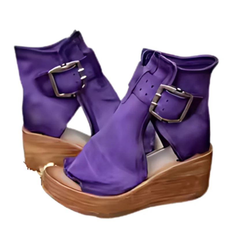 Eliana – Women's sandals with thick sole and adjustable buckle - Image 5