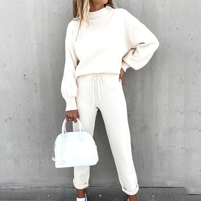 Emily – 2-Piece Suit with Extra Wide Legs & Long Sleeve Top - Image 8