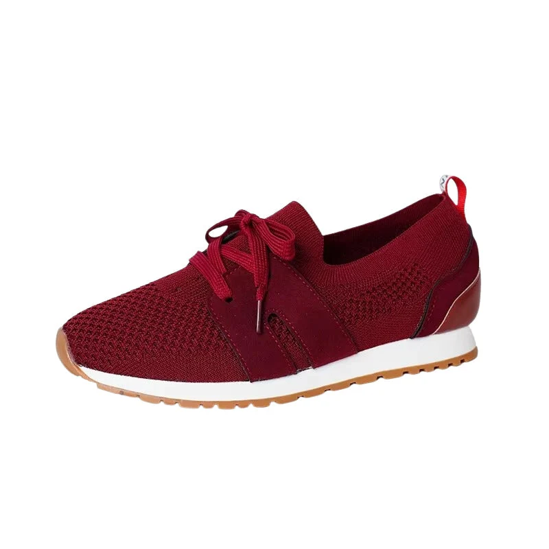 Emily – Breathable Mesh Sneakers with Lace Fastening & Round Toe - Image 2