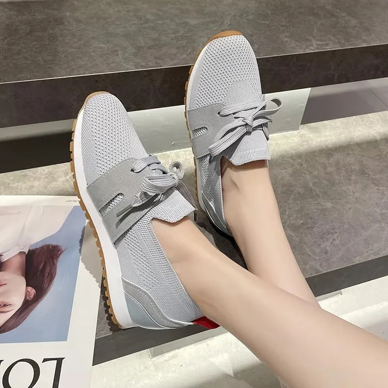Emily – Breathable Mesh Sneakers with Lace Fastening & Round Toe - Image 6