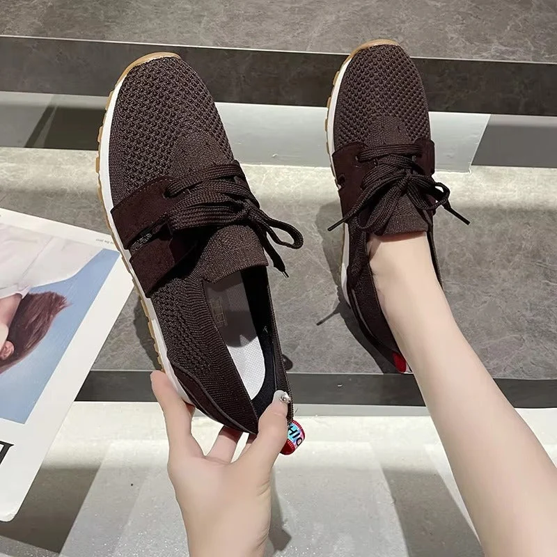Emily – Breathable Mesh Sneakers with Lace Fastening & Round Toe - Image 7