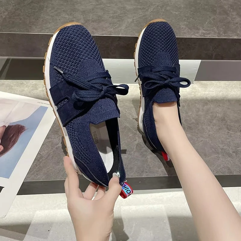 Emily – Breathable Mesh Sneakers with Lace Fastening & Round Toe - Image 9