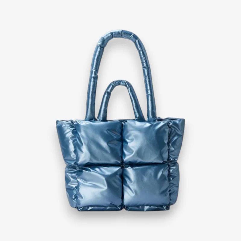Emily – Quilted Zippered Shoulder Bag - Image 2