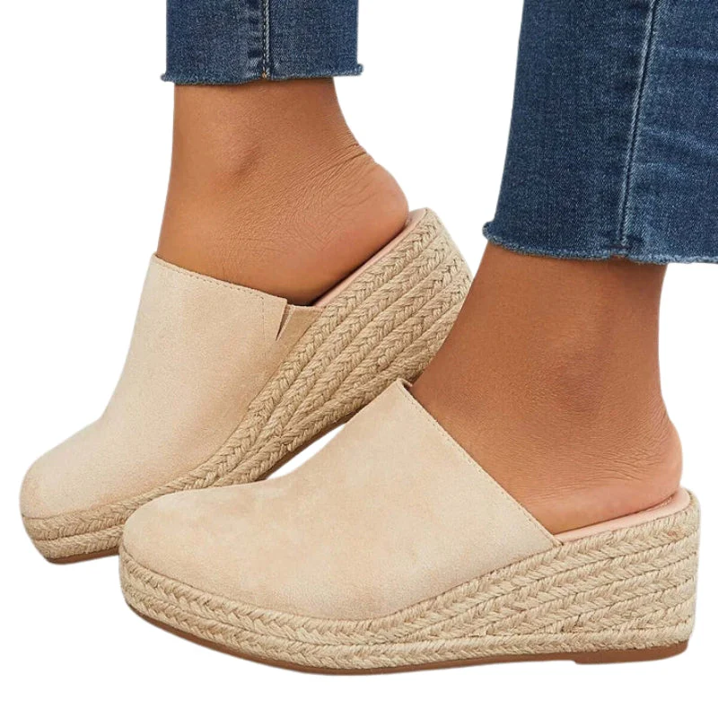 Emma – Non-Slip Wedge Shoes with Round Toe - Image 2