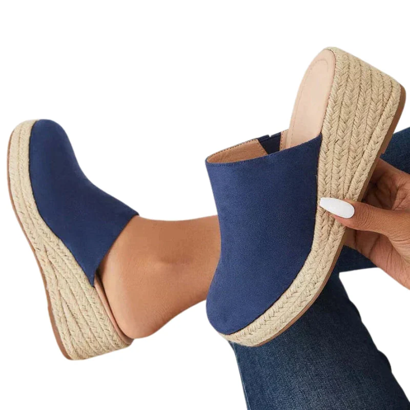 Emma – Non-Slip Wedge Shoes with Round Toe - Image 3