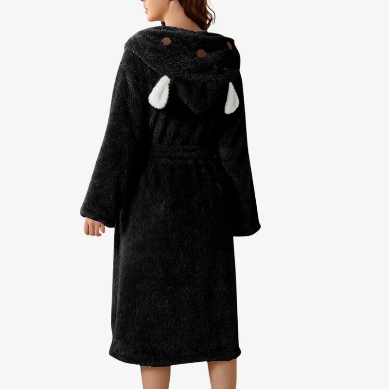 Emma – Women's Coat with Adjustable Belt & Pockets - Image 3