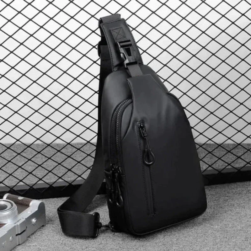 Fabian – Waterproof Crossbody Bag with USB Port and Multiple Compartments - Image 5