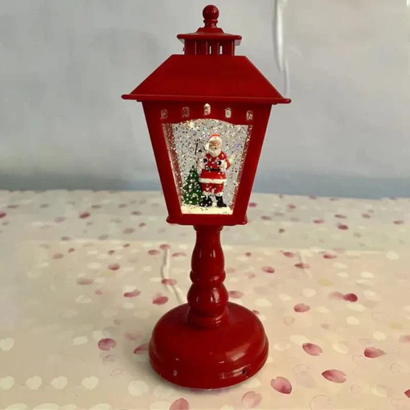 FestivaGlow – LED Disc Light with Snow Christmas Design - Image 6