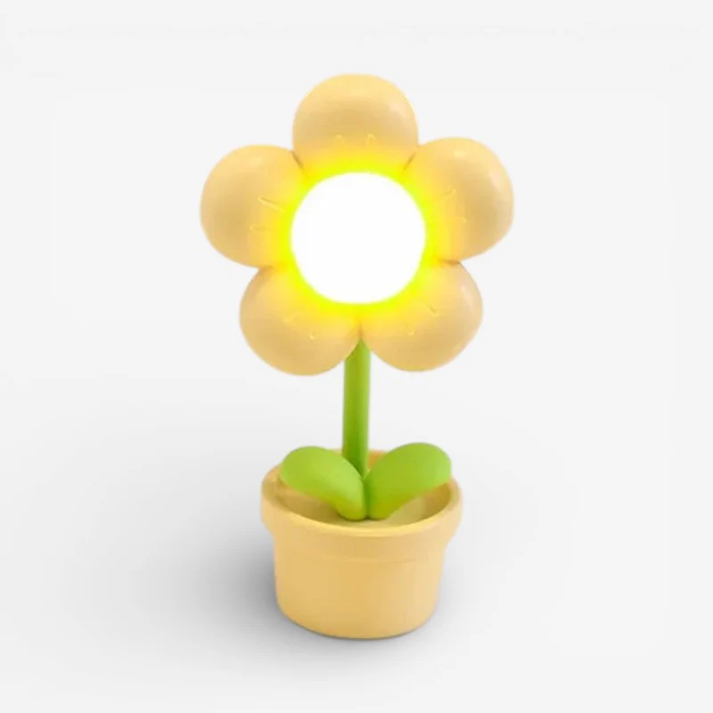 FloraGlow – Flower-shaped Table Lamp with Soft Light - Image 4