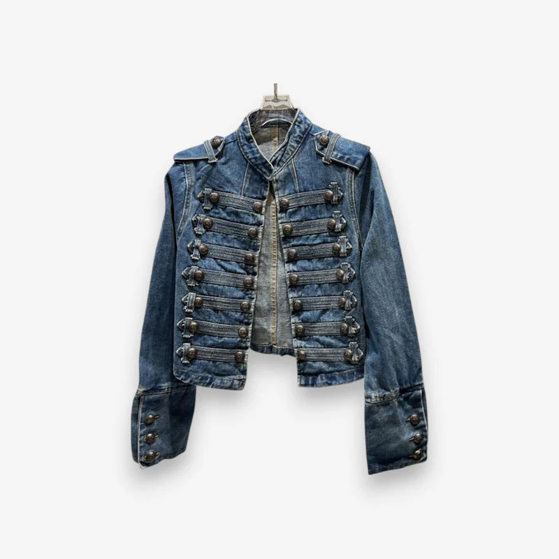 Florence - Long-Sleeved Jacket With Stand-Up Collar