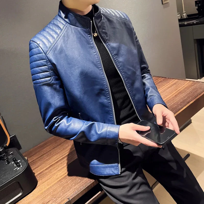 Frank – Jacket with Padded Shoulders & Zipper Pockets - Image 5