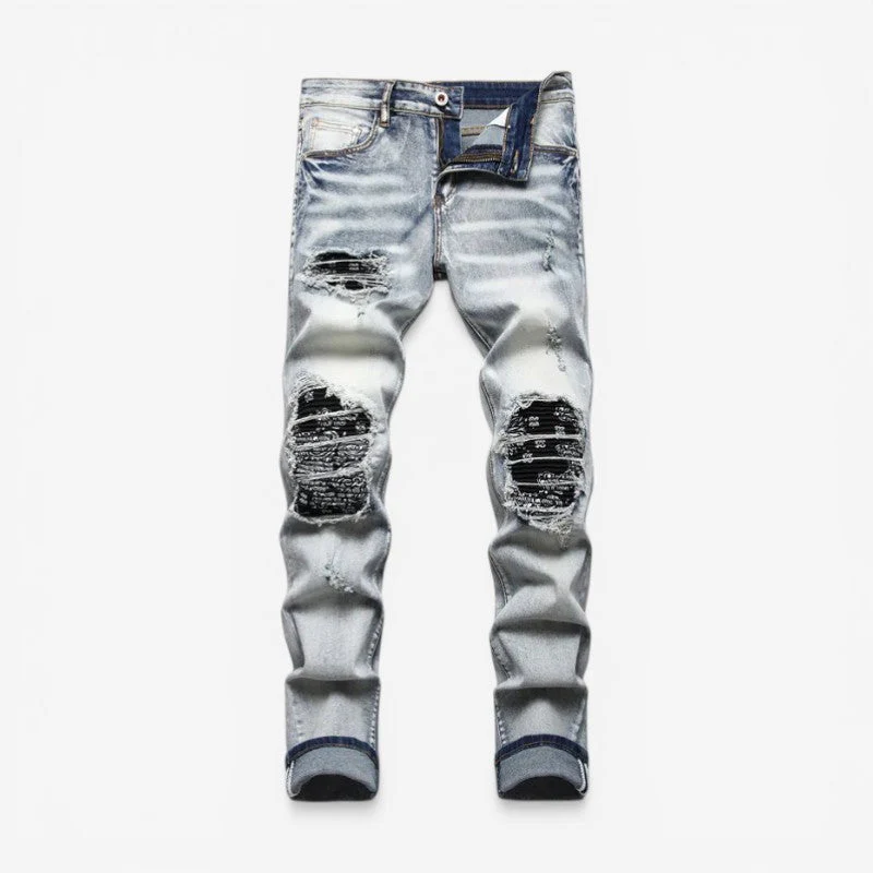 George – Slim Fit Ankle Length Pants with Zip Fly - Image 4