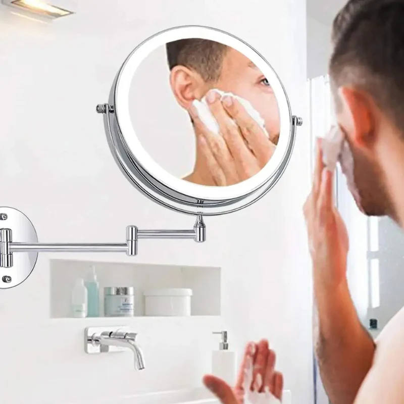GlowMirror – Round makeup mirror with light - Image 5