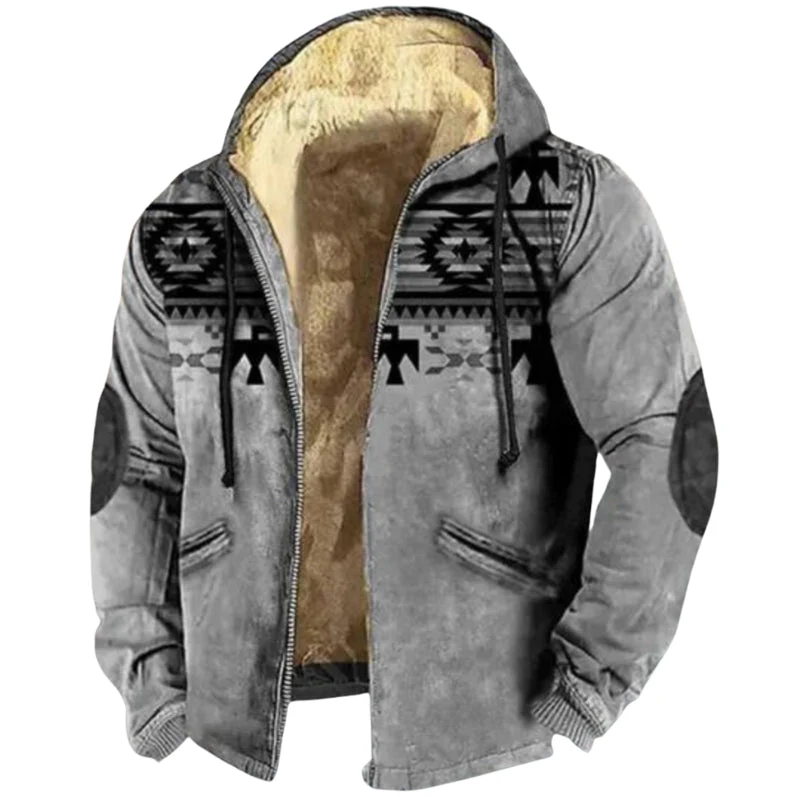 Gunther – Long-Sleeve Jacket with Hood, Zipper, and Multiple Pockets - Image 3