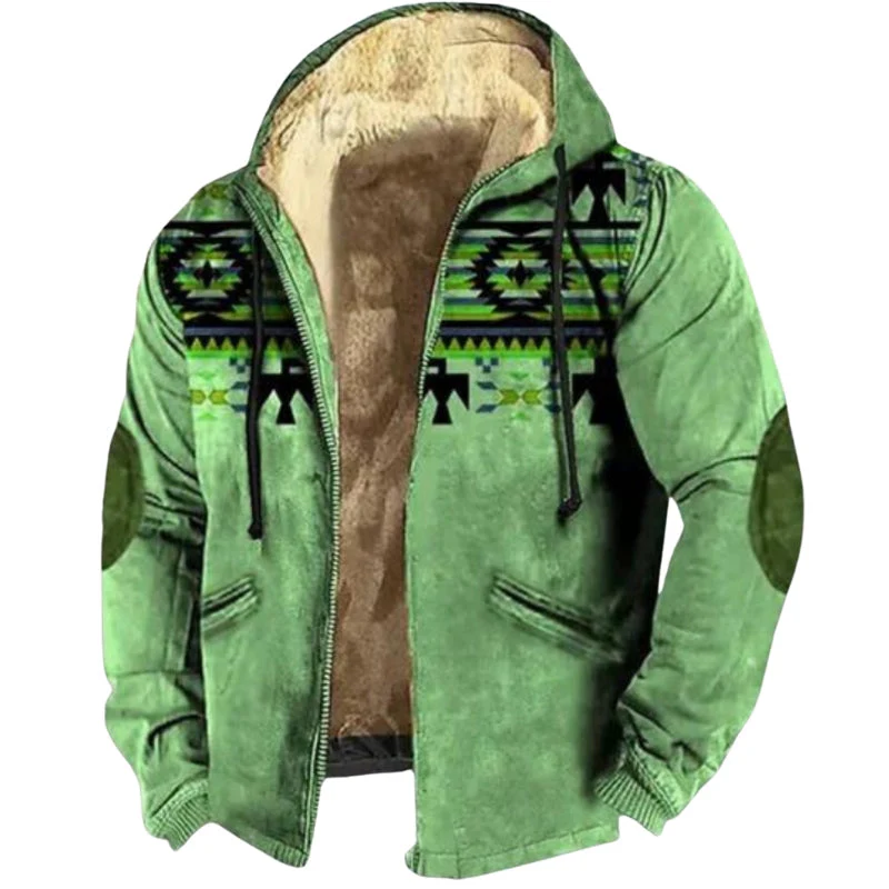Gunther – Long-Sleeve Jacket with Hood, Zipper, and Multiple Pockets - Image 4