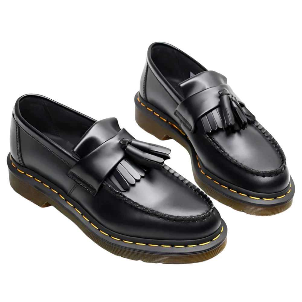 Harald - Men's Genuine Leather Tassel Shoes with Thick Sole