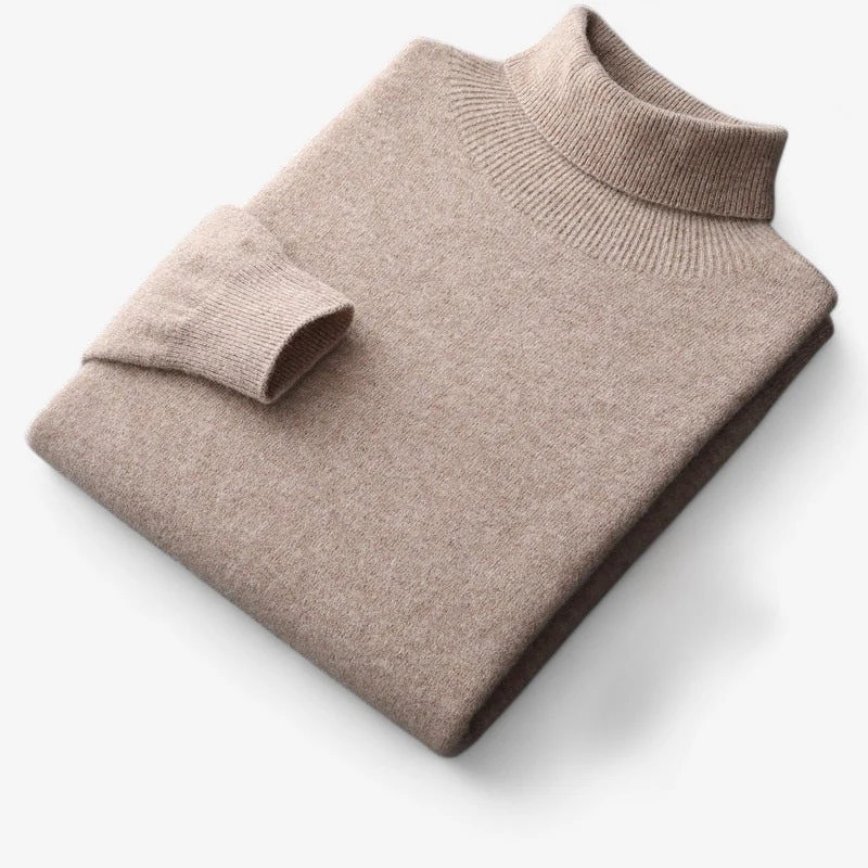 Henry – Slim Fit Long Sleeve Turtleneck - Image 7