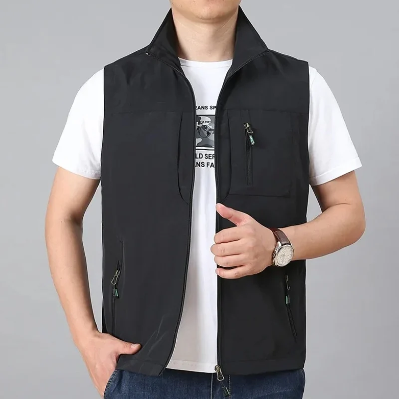 Jaxon – Sleeveless Jackets with Zip and Multiple Pockets - Image 7