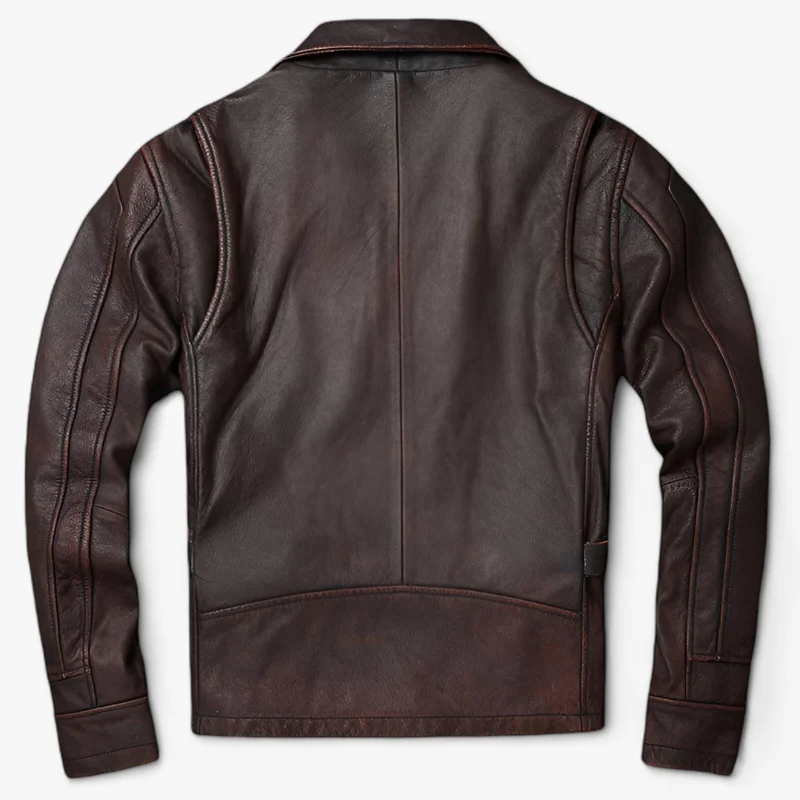 Joseph – Longer Jacket with Long Sleeves Zipper and Multiple Pockets - Image 4