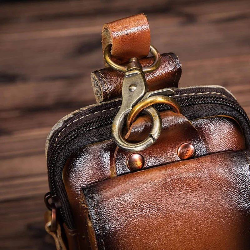 Julian – Sustainable Waist Bag with Magnetic Buckle and Multiple Compartments - Image 5