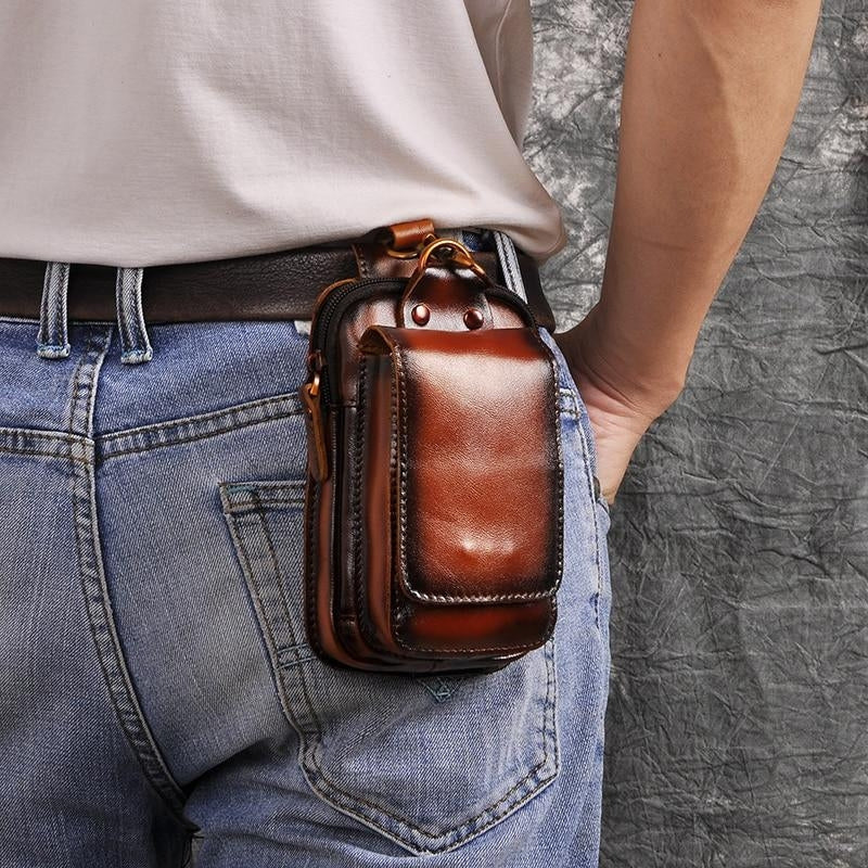 Julian – Sustainable Waist Bag with Magnetic Buckle and Multiple Compartments - Image 6