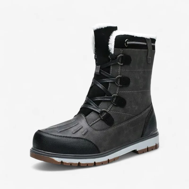 Julian – Fleece-lined ankle boots with a non-slip sole