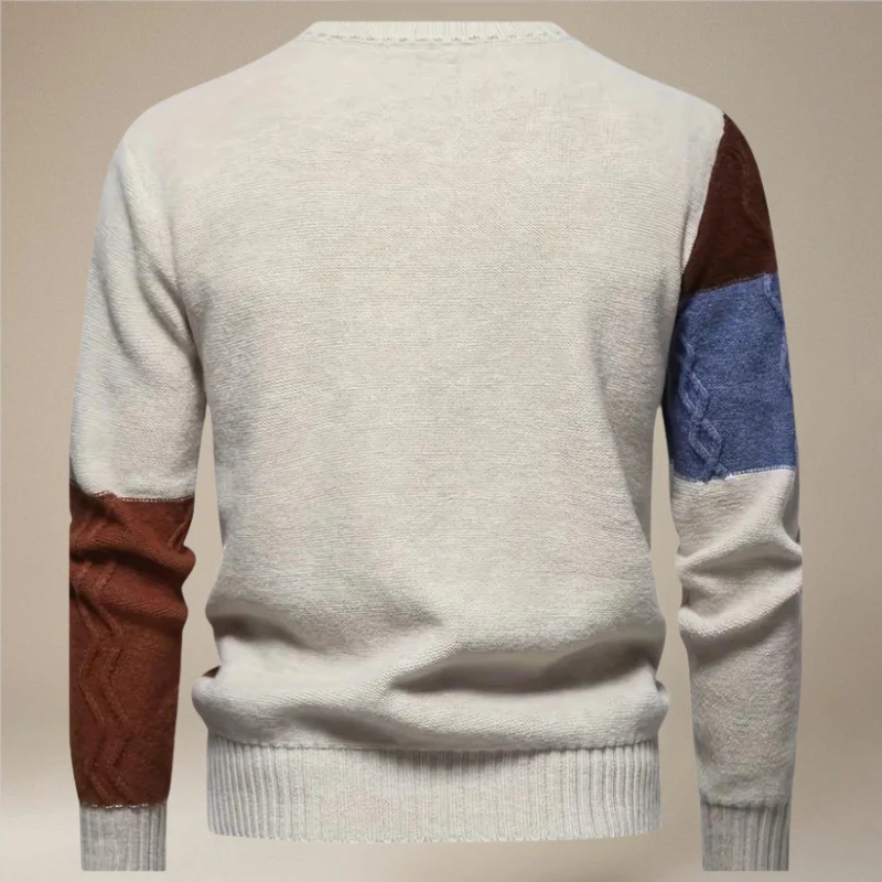 Julianus – Slim Fit Printed Crew Neck Sweater - Image 7