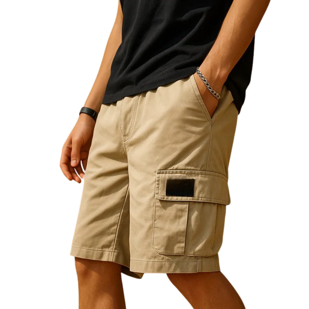 Klaus – Cargo Shorts with Relaxed Fit & Multiple Cargo Pockets - Image 2