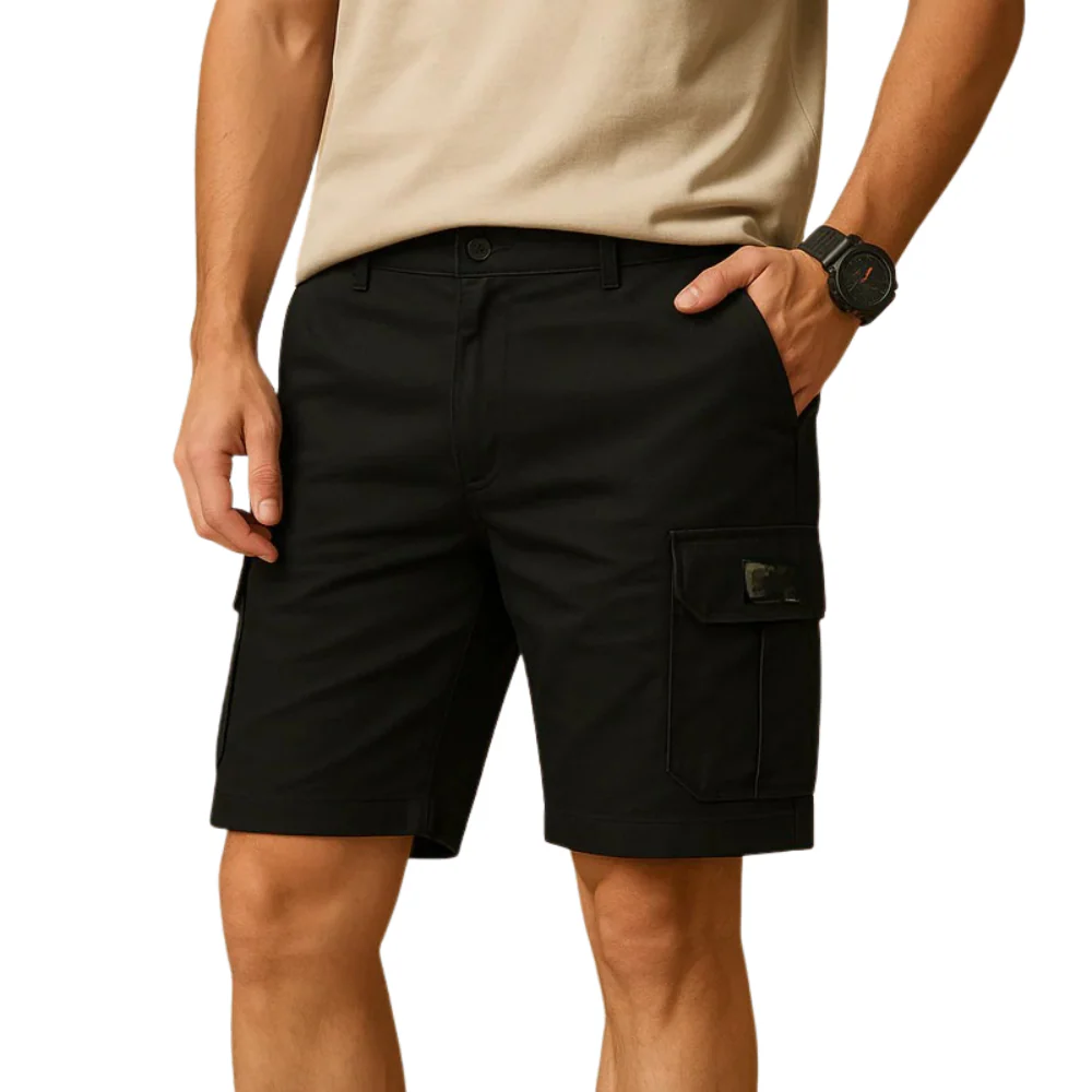 Klaus – Cargo Shorts with Relaxed Fit & Multiple Cargo Pockets - Image 3